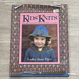 Knits Handbook Basic Knitting Crafting Project Art Hobby By Lesley Anne Price